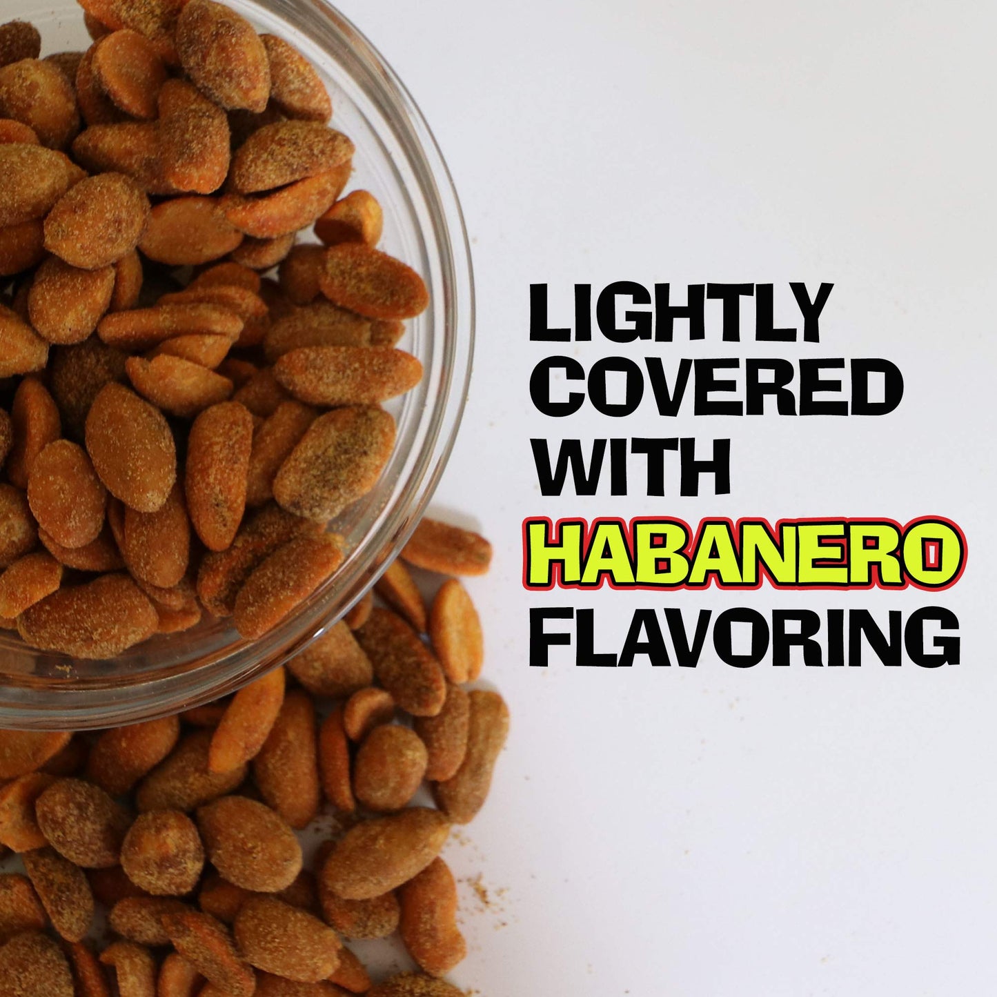ASS KICKIN’ Habanero Pepper Spicy Hot Peanuts - 3 LB - Perfect Premium Hot and Spicy Peanuts - Ultimate Spicy Snack Gourmet Gift Hottest Peanuts - Try