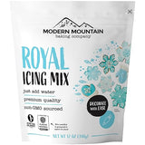 Royal Icing Mix (12oz) Premium Royal Icing for Sugar Cookies, Easy to Use, Achieve the Perfect Consistency, Tastes Amazing, Naturally Flavored