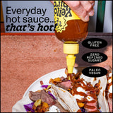Yellowbird® Made w/ Organic Ghost Pepper Hot Sauce 9.8 oz. Pantry Size (Real Hot | 1 Bottle | Made w/ Organic Tomatoes, Garlic, & Dates)