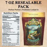 THE GREAT TRAIL Himalayan Sea Salted Pumpkin Seeds, US Grown No Shell, Nut-Free Snack, 7 oz, Vegan, Gluten-Free, Plant-Based Protein, Organic Pumpkin