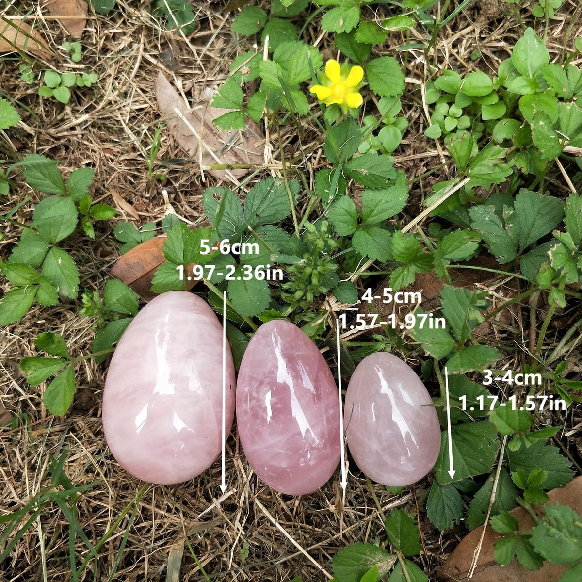 IPUDIS 1pc 150-200g Rose Quartz Hand-Carved Eggs Easter Interior Decoration Eggs