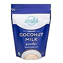 emb? Organic Coconut Milk Powder | Unsweetened | Dairy Free Coffee Creamer | Vegan | Non GMO | Dairy Free | Gluten Free | Soy Free | Lactose Free | Keto & Paleo Friendly | 7 oz | 1-pack
