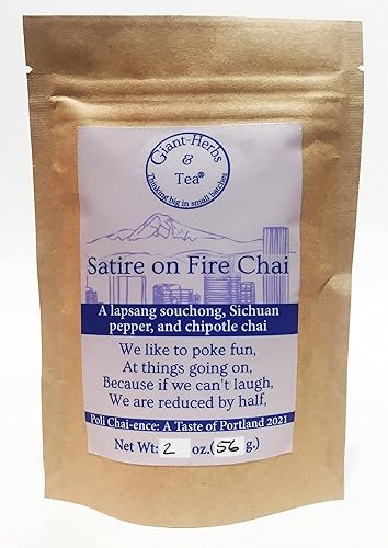 Giant-Herbs & Tea Satire on Fire (Lapsang souchong, Sichuan pepper, and Chipotle) Chai