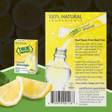 Lemonade Packets Bundle. Includes Two-10 Ct Boxes of Treu Lemon Lemonade Mix in a Good For My Home Box. Total of 20 Lemonade Powdered Drink Mix