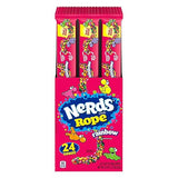 Nerds Rainbow Rope Candy 24 x 26g Packets, 624g/2.4 lb