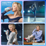 Bloom Nutrition Sparkling Energy Drink - Natural Caffeine, Zero Sugar, 180mg - Antioxidant-Rich with Green Coffee Bean, Green Tea Extract, Prebiotics