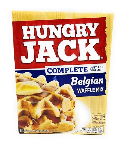 Hungry Jack Complete Belgian Waffle Mix (Pack of 2)
