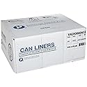 Inteplast Group VALH3660N12 High-Density Can Liner, 36 x 58, 55-Gallon, 13 Micron Equivalent, Clear, 25 Per Roll (Case of 8 Rols)