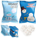 4E's Novelty 50 Packets Mini Marshmallows Individually Wrapped Packs for Hot Cocoa Toppers Christmas Marshmallows For Hot Chocolate Bar Supplies Party