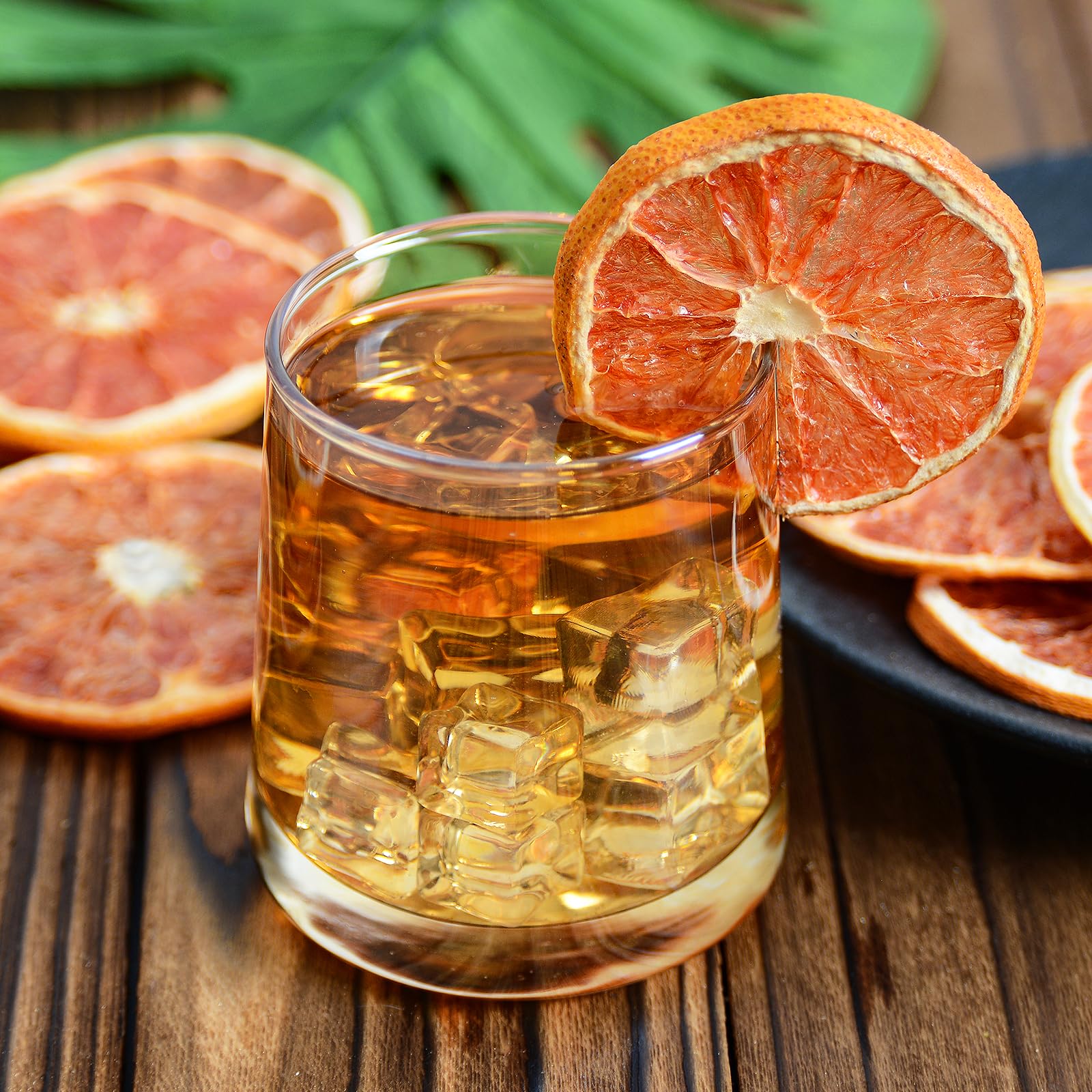 Dried Grapefruit Slices, 8.82oz/250g,Dehydrated fruit for Cocktails garnish, 100% Natural Fruit No Additives No Sugar Added,For Crafts, Cake