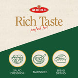 Bertolli Organic Extra Virgin Olive Oil, Rich Taste, First Cold Pressed, Contains Polyphenols, 25.4 fl oz