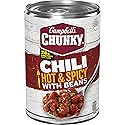 Campbell’s Chunky Hot and Spicy Chili With Beans, 16.5 oz Can