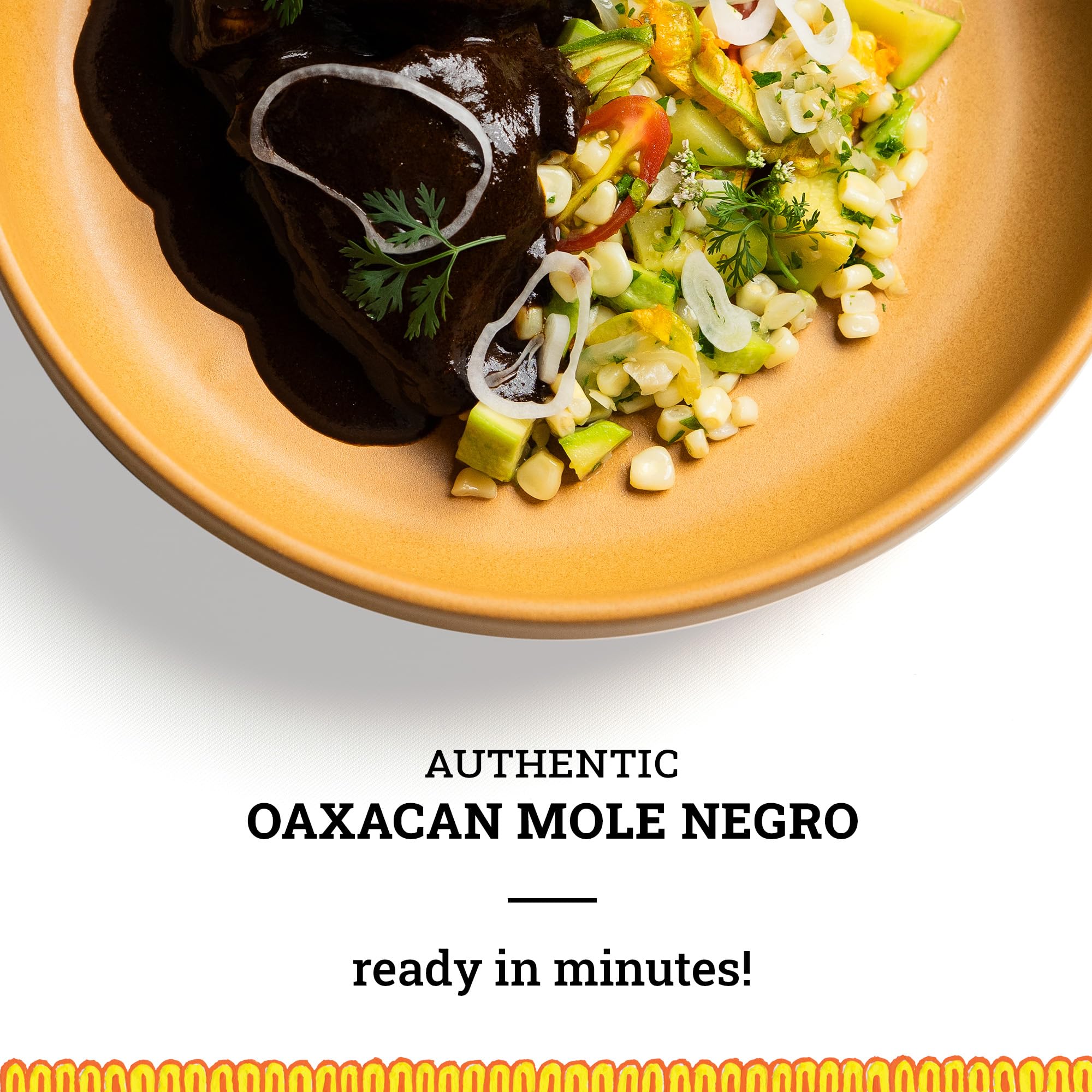 Ya Oaxaca - Mole Sauce - Negro - Medium Spice - Blend of Smoked & Dried Chiles, Spices, & Chocolate - Vegan, Non-GMO, Gluten Free - Great in
