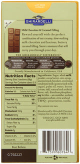 Ghirardelli Chocolate Bar, Milk and Caramel, 3.5 oz., 6 Count