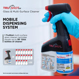 SC Johnson Professional TruShot 2.0 Glass & Multi-Surface Cleaner Mobile Dispensing System, 9 fl. oz. Cartridge Cleaning Concentrate Solutions