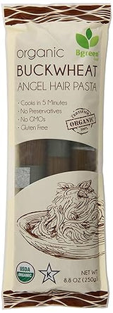 Bgreen Organic Buckwheat Angel Hair Pasta, 8.8 Ounce (Pack of 12)