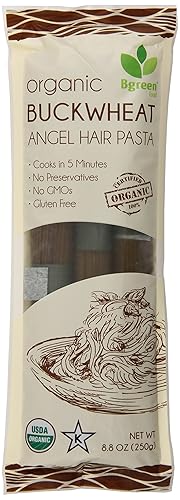 Bgreen Organic Buckwheat Angel Hair Pasta, 8.8 Ounce (Pack of 12)