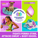 Dropps Odor Eraser Pods (64 Count) - Powered by TriCore Erase | Use With Detergent | Odor Remover | For Sweat, Musty Towels, Mildew, Pet & Body Odors