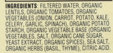 Dr. Mcdougall's Organic Lentil Vegetable Soup, 18 Ounce
