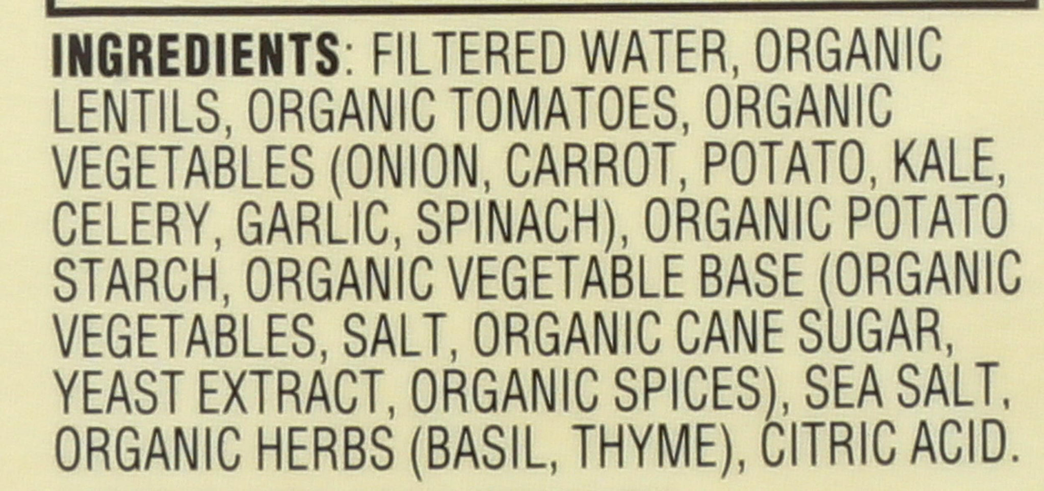 Dr. Mcdougall's Organic Lentil Vegetable Soup, 18 Ounce