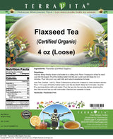 Flaxseed (Certified Organic) Tea (Loose) (4 oz, ZIN: 517691) - 3 Pack