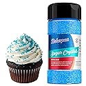 Bakerpan Sugar Sprinkles for Baking - 7 Ounce Royal Blue Decorating Sugar Crystals for Cookies, Cake Pops, Ice Cream (Made in USA)