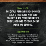 Frontier Prime Cuts Citrus Pepper Blend, Organic, 4.09 Ounce