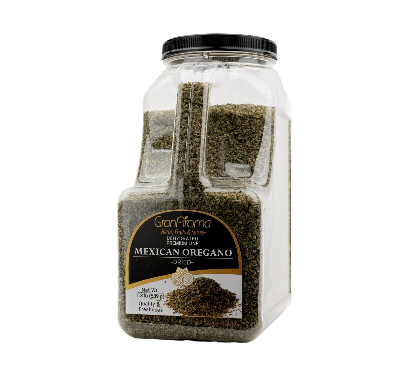 GranAroma Mexican Oregano, Versatile Herb, Peppery & Strong Flavor (1.3 Pound)