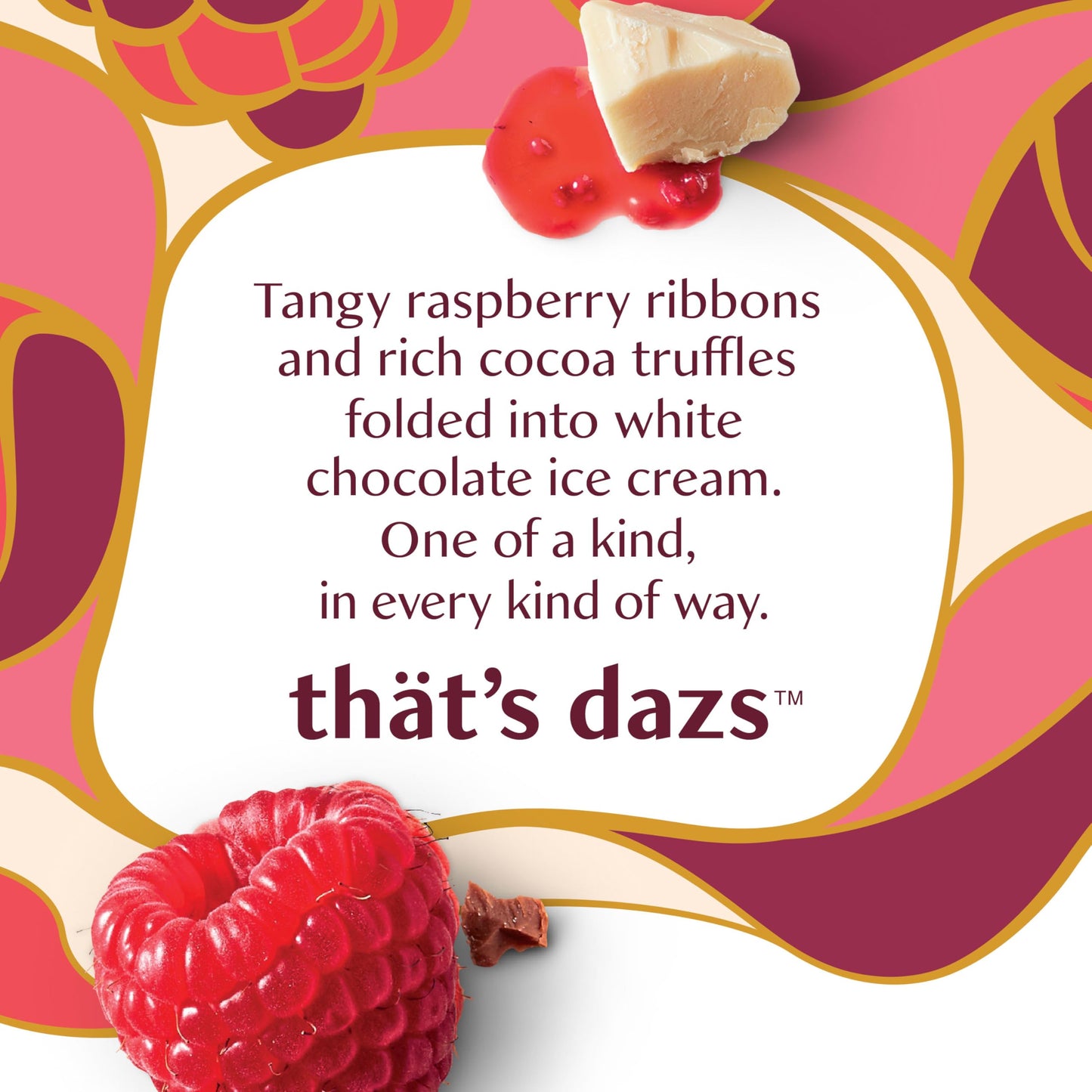 Haagen-Dazs Ice Cream, White Chocolate Raspberry Truffle, 14 Fl Oz (Frozen)