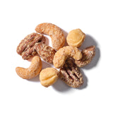 Yupik Mixed Maple Nuts, 5.5 Oz, Gluten-Free Snack, Kosher, Non-GMO, Maple Glazed Nuts, With Pure Maple Syrup, Dry Roasted Almonds, Cashews, Pecans