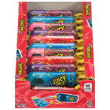 Juicy Drop Sweet & Sour Lollipop Variety Party Pack - 21 Count Sweet Lollipop Suckers & Sour Gel in Assorted Fruity Flavors - Fun Candy For Birthdays