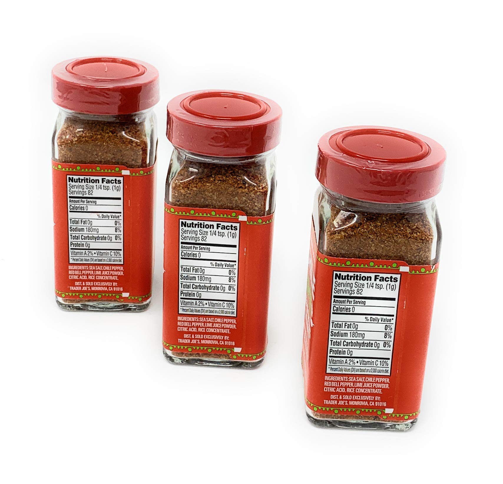 Trader Joe's Chile Lime Seasoning Blend, 2.9 oz, Pack of 3