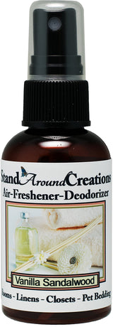 Concentrated Spray For Room/Linen/Room Deodorizer/Air Freshener - 2 fl oz - Scent - Vanilla Sandalwood: A beautiful combination of luscious rich
