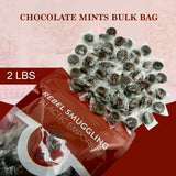 Chocolate Candy Mints Bulk 2lb Bag of Chocolate Mints Individually Wrapped by Rebel Smuggling Galactic Emporium.