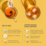 Lipton Yellow Label Finest Blend | Lipton Tea Bags | Black Tea | 200 Grams (Pack of 1)