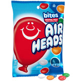 Airheads Candy Bites, Individually Wrapped Chewy Candy Bags, Assorted Fruit Flavors Naturally and Artificially Flavored, 3.8 Ounces (12-Pack)