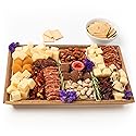 Nibble Charcuterie Value Deluxe Meat & Cheese Board for 4-5, Ready to Eat Charcuterie Board for Birthday, Thank You, Parties, Corporate Gifts