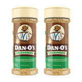 Dan-O's Cheesoning Seasoning, 2.6 oz Bottle, 2 Pack, All Purpose Seasoning for Pizza, Popcorn, Chicken, Bread and More, Sugar Free, Zero Calorie