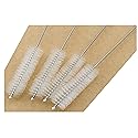 Bubble Tea Boba Straw Cleaning Brushes Set of 4 - EXTRA WIDE 1/2" wide x 10" Jumbo Drink CocoStraw Brand -4 PACK