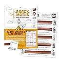 New Primal Snack Mates Pepperoni Pizza Chicken Sticks, Gluten Free Healthy Snacks for Kids, Low Sugar High Protein Back to School Snacks, Mini Paleo
