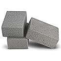 Maryton Grill Stone Cleaning Brick - Griddle Grills Cleaning Kit Block Pumice Stone for Removing Stains BBQ Grease, 3 Count