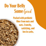 TGB Honey Almond Granola, Crunchy Almond Butter Clusters, Low Sugar, Gluten Free, Non-GMO, Natural Breakfast Cereal, Healthy Snack, 8 ounces
