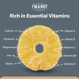 Premium Dried Pineapple Chunks 16oz | Non-GMO, Batch Tested Gluten & Peanut Free | Ethically Sourced for Guilt-Free Snacking | Fresh, Crispy