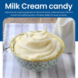 Crema De Leche || 2.5lb || Milk Cream candy (Milk crème), keto snack, healthy snacks, non fat milk, La Bayamesa (pack 24)