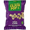 Cajun Pop Gourmet Popcorn Flavored Popcorn Already Popped Without Kernels Chocolate Drizzle, Birthday Popcorn & Movie Night Sweet & Spicy Snacks (King