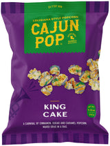 Cajun Pop Gourmet Popcorn Flavored Popcorn Already Popped Without Kernels Chocolate Drizzle, Birthday Popcorn & Movie Night Sweet & Spicy Snacks (King