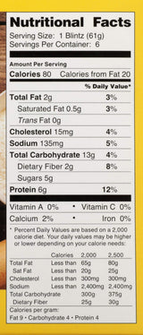 Golden, Cheese Blintzes, 13 oz (Frozen)