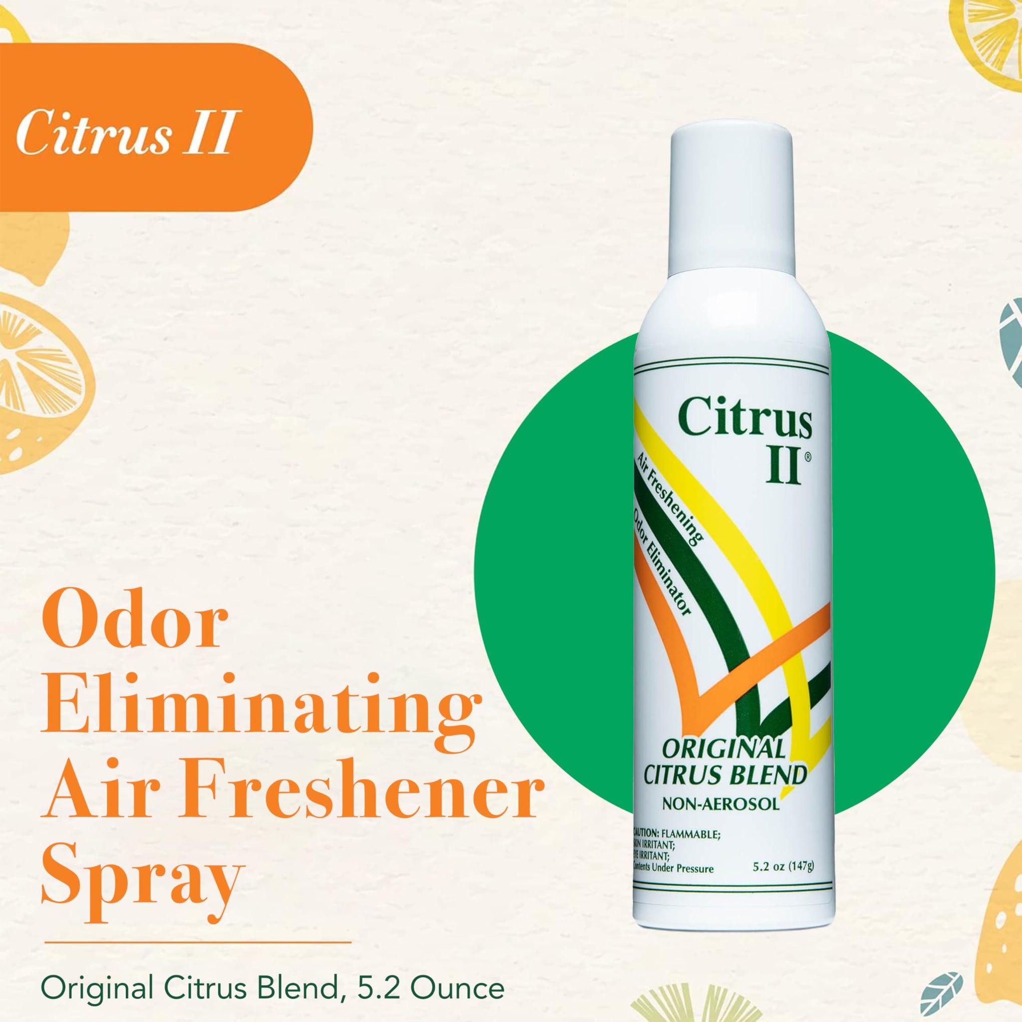 Citrus II Odor Eliminating Air Freshener Spray