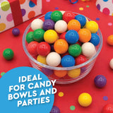 Gumballs 1 Inch - 1 Pound Bag - Gum Balls For Gumball Machine - Gumballs Bulk - Gum Ball Machine Refill - Assorted Fruit Flavor - Bubble Gum