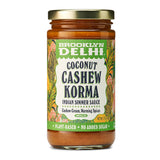 Brooklyn Delhi - Coconut Cashew Korma - Indian Simmer Sauce with Cashew Cream and Warming Spices - Mild Enough for a Kid, Flavorful for a Foodie